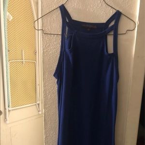Blue dress